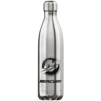 Mercury, Inox (Stainless steel) hot metal mug, double wall, 750ml