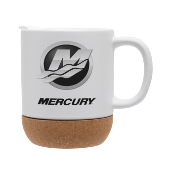 Mercury, Ceramic coffee mug Cork (MAT), 330ml (1pcs)