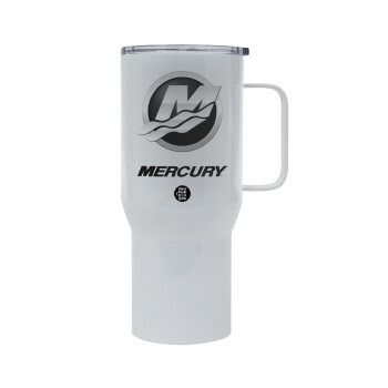 Mercury, Mega Stainless steel Tumbler with lid, double wall 750L