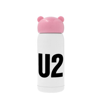 U2 , Pink stainless steel thermal flask, 320ml