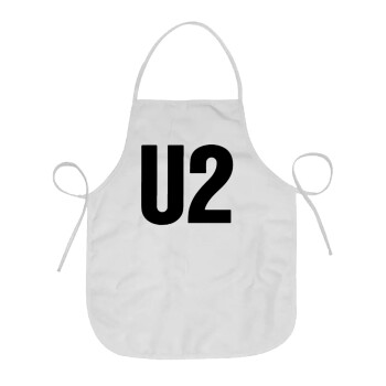 U2 , Chef Apron Short Full Length Adult (63x75cm)