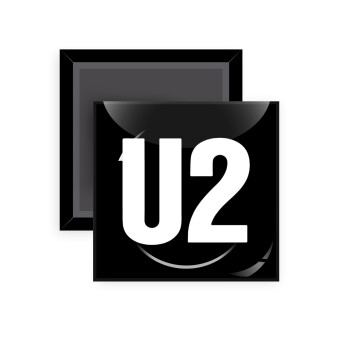 U2 , Μαγνητάκι ψυγείου τετράγωνο διάστασης 5x5cm