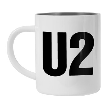 U2 , Mug Stainless steel double wall 450ml