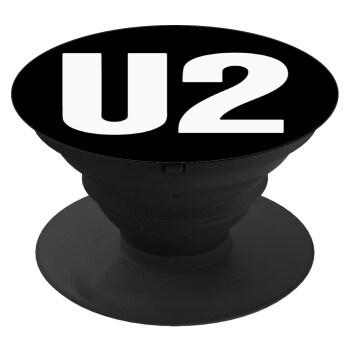 U2 , Phone Holders Stand  Black Hand-held Mobile Phone Holder