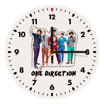 One Direction , Wooden wall clock (20cm)