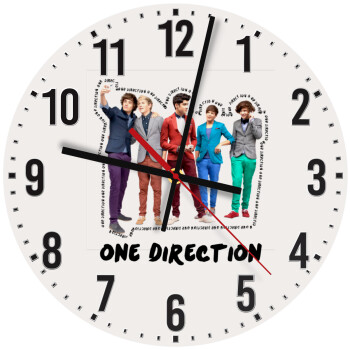 One Direction , Ρολόι τοίχου ξύλινο (30cm)