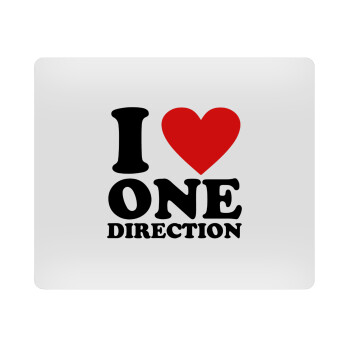 I Love, One Direction, Mousepad rect 23x19cm