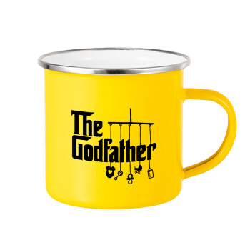 The Godfather baby, Κούπα Μεταλλική εμαγιέ Κίτρινη 360ml