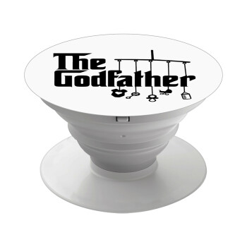 The Godfather baby, Phone Holders Stand  White Hand-held Mobile Phone Holder