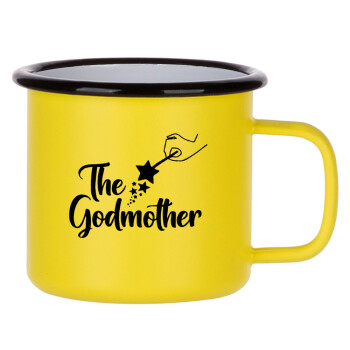 Fairy God Mother, Metallic enamel MATT Yellow cup 360ml