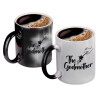 Color changing magic Mug, ceramic, 330ml when adding hot liquid inside, the black colour desappears (1 pcs)