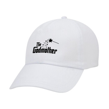 Fairy GodMother, Καπέλο Ενηλίκων Baseball Λευκό 5-φύλλο (POLYESTER, ΕΝΗΛΙΚΩΝ, UNISEX, ONE SIZE)
