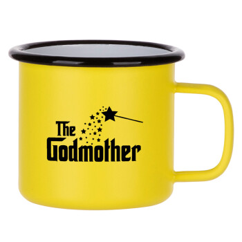 Fairy GodMother, Metallic enamel MATT Yellow cup 360ml