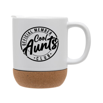 Cool Aunts club, Ceramic coffee mug Cork (MAT), 330ml (1pcs)