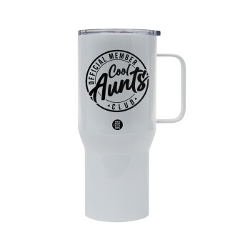 Cool Aunts club, Tumbler με καπάκι, διπλού τοιχώματος (θερμό) 750L