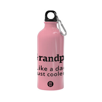 Grandpa, like a dad, just cooler, Water bottle 600ml