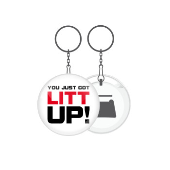 Suits You Just Got Litt Up! , Μπρελόκ μεταλλικό 5cm με ανοιχτήρι