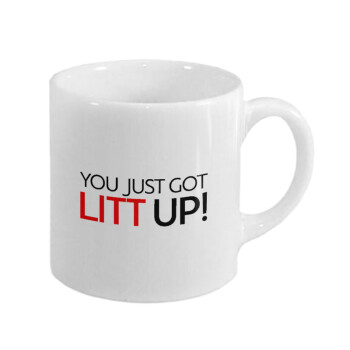 Suits You Just Got Litt Up! , Κουπάκι κεραμικό, για espresso 150ml