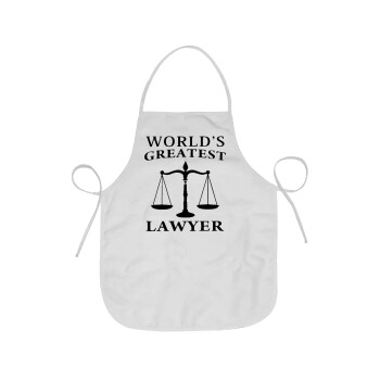 World's greatest Lawyer, Ποδιά Σεφ Ολόσωμη κοντή Ενηλίκων (63x75cm)