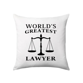 World's greatest Lawyer, Sofa cushion 40x40cm includes filling