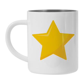 Star, Mug Stainless steel double wall 300ml