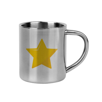 Star, Mug Stainless steel double wall 300ml
