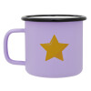 Κούπα Μεταλλική εμαγιέ ΜΑΤ Light Pastel Purple 360ml