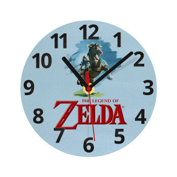 Zelda, Ρολόι τοίχου γυάλινο (20cm)