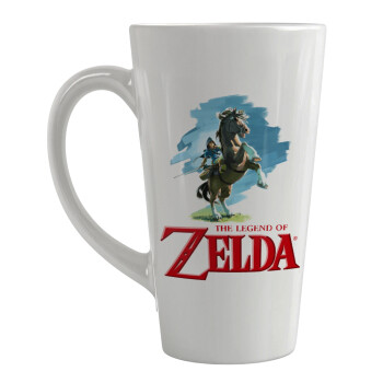 Zelda, Κούπα κωνική Latte Μεγάλη, κεραμική, 450ml