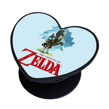 Zelda, Phone Holders Stand  καρδιά Μαύρο Βάση Στήριξης Κινητού στο Χέρι