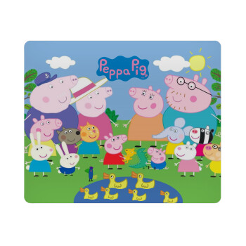 Peppa pig Family, Mousepad rect 23x19cm