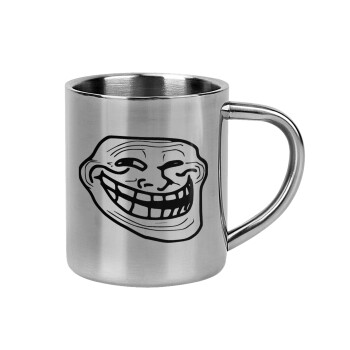 Troll face, Mug Stainless steel double wall 300ml