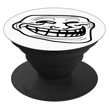 Troll face, Phone Holders Stand  Black Hand-held Mobile Phone Holder