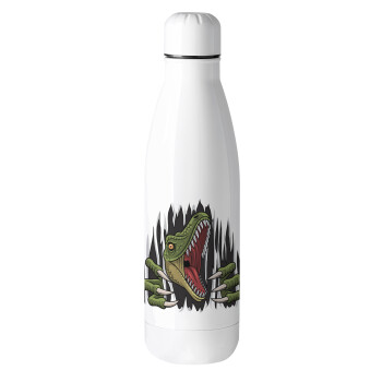 Dinosaur scratch, Metal mug thermos (Stainless steel), 500ml