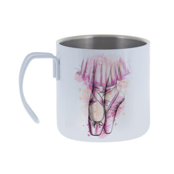 Ballerina shoes, Mug Stainless steel double wall 400ml