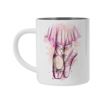 Ballerina shoes, Mug Stainless steel double wall 300ml