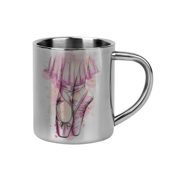 Ballerina shoes, Mug Stainless steel double wall 300ml