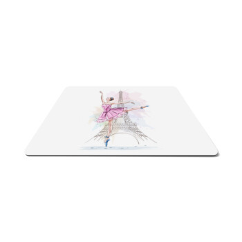 Ballerina in Paris, Mousepad rect 27x19cm