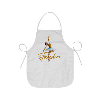 Gold Dancer, Chef Apron Short Full Length Adult (63x75cm)