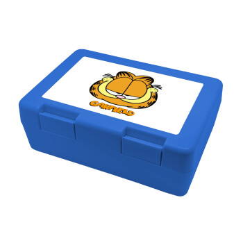 Garfield, Children's cookie container BLUE 185x128x65mm (BPA free plastic)