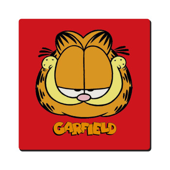 Garfield, Τετράγωνο μαγνητάκι ξύλινο 6x6cm