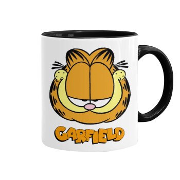 Garfield, Mug colored black, ceramic, 330ml