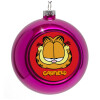 Purple Christmas tree ornament bauble 8cm