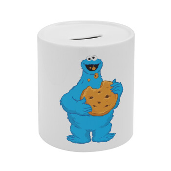 Cookie Monster, Κουμπαράς πορσελάνης με τάπα