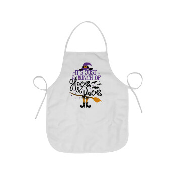 It's just a bunch of hocus pocus - halloween, Chef Apron Short Full Length Adult (63x75cm)