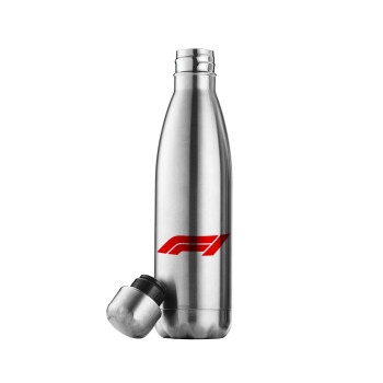 Formula 1, Inox (Stainless steel) double-walled metal mug, 500ml