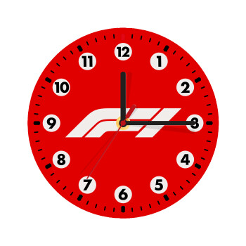 Formula 1, Wooden wall clock (20cm)