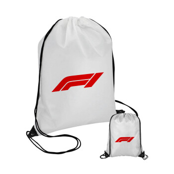 Formula 1, Τσάντα πουγκί με μαύρα κορδόνια (1 τεμάχιο)