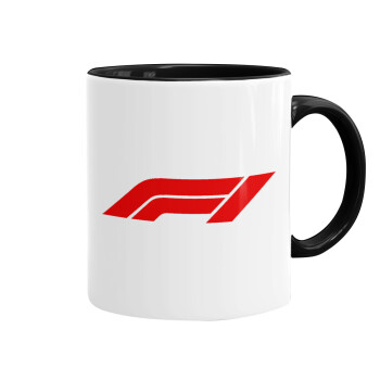 Formula 1, Mug colored black, ceramic, 330ml
