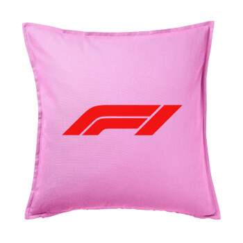 Formula 1, Sofa cushion Pink 50x50cm includes filling